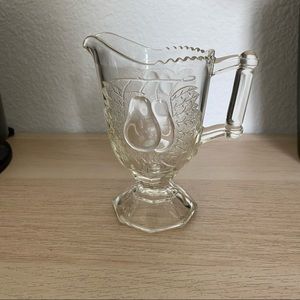 Art Deco Jeannette Glass Creamer
